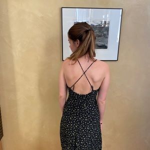 Urban Outfitters Black Floral Dress